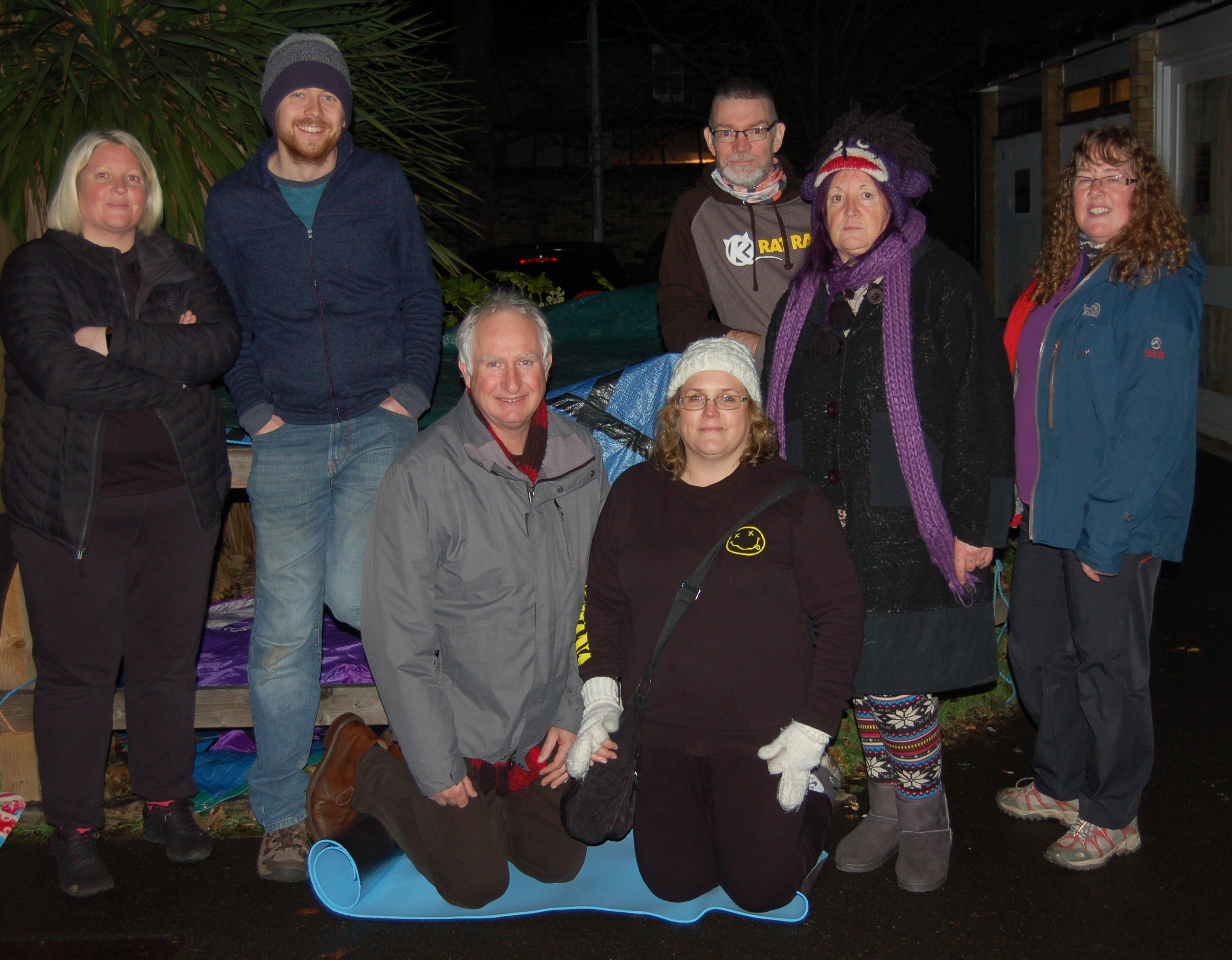 CHS Group Raise The Roof Sleep Out Cambridge December 2017