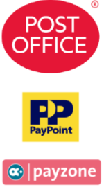 Post Office, Pay Point and Pay Zone logo